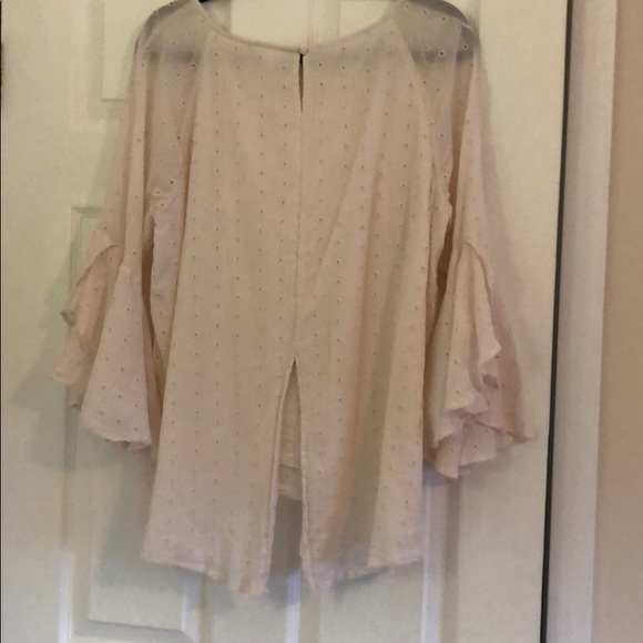 Lauren Conrad eyelet cotton top - Picture 4 of 4